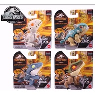 Jurassic Word Snap Squad Wave 8 set of 4