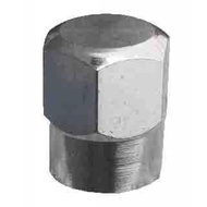 Tyre Valve Cap - Hex Chrome, Light Duty - Tyre Tire Alloy Wheel Dust Valve Caps Universal Car Bike C