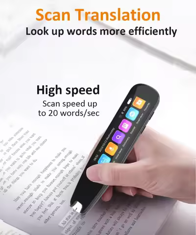 S6 Pro Smart Voice Scan Translator Pen MultifunctionTranslation Real Time 131 Languages Translator B