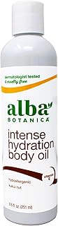 Alba Botanica Massage Oil Kukui Nut Net WT 8.5 oz