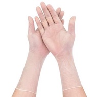 一倍一次性12吋加長PVC手套200隻盒裝M碼