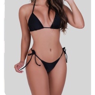 Sexy Charming Biquini Basic Model Black With Lining All Sizes