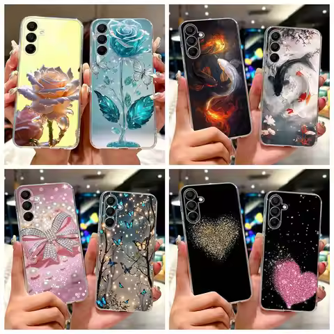 For Samsung Galaxy A36 5G Case A16 A26 A56 New Popular Painted Cover Silicone Case For Samsung A16 A