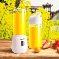 美國KANCHHI雙杯電動榨汁機420ML USB充電 便攜果汁機 隨行玻璃果汁杯 榨汁器AF0402《約翰家庭百貨