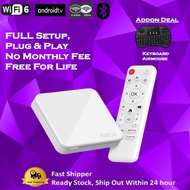 GBOX Android 17.0 TVBox 5GWIFI Bluetooth WiFi6 Internet TV