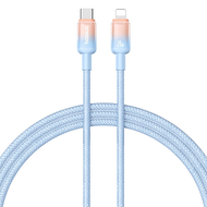 Cáp sạc nhanh Type C to iP 20W Baseus Discolor Series Fast Charging Data Cable - Hàng chính hãng