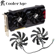 *Video Card Fan For PowerColor Red Dragon Radeon RX 570 4GB 8GB GDDR5 85MM T129215BU RX570 Graphics 