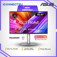Asus 32" Proart PA329CRV IPS 4K HDR 60Hz 5ms USB-C Daisy Chain Eye Care Ergonomic Monitor