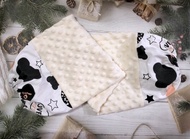 Kids Minky Dot Bolster Case (L) - Large Sizes Bolster Case