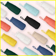 【hot sale】 Small Umbrella Folded Umbrella Mini Umbrella Fibrella Umbrella Fibrella Umbrella Uv Umbr