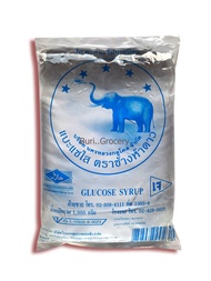 แบะแซ (กลูโคสไซรัป) Glucose Syrup ตรา ช้างห้าดาว 1 กก.