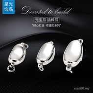 Kalung Mutiara Borong Gesper Batang Kacang Gesper Yuanbao Gesper Barang Kemas Mutiara Gesper Aksesor