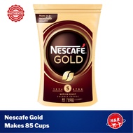 Nescafe Gold Rich and Smooth 170g Premium Instant Coffee (Makes 85 cups) Resealable Pouch Refill