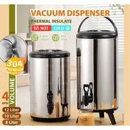 Sus304 Milk tea bucket Stainless Steel Water Dispenser hot and cold water dispenser bekas air panas 