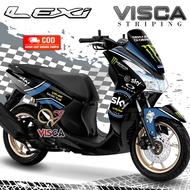 Stiker Striping Lexi 125 Fullbody Variasi SKY VR46