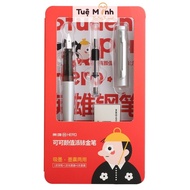 Bút máy kèm lọ mực Hero B68 bút mực luyện chữ đẹp nét thanh nét đậm
