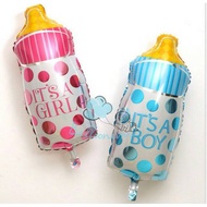 Bottle It's Boy & Girl Foil Balloons
