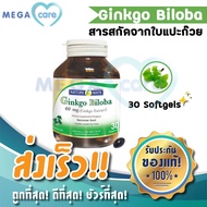 Springmate Ginkgo Biloba 60 mg สปริงเมท สารสกัดจากใบแปะก๊วย 30 softgels