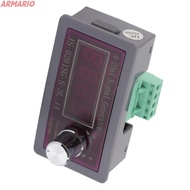 ARMARIO 4-20mA Generator, Adjustable LED Display Signal Generator, Instrument Calibration 4-20mA Fin