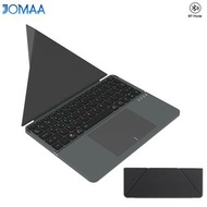 Jomaa 折疊式無線鍵盤，附觸控板，可充電藍牙鍵盤，適用於 iPad 平板電腦和手機