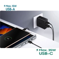 SAMSUNG Type C to C CHARGER ORIGINAL SUPER FAST CHARGING 25W 15W 35W PD Traver adapter A21S A20S NOT