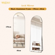 MIRRORKU Cermin Panjang Cermin Kahwin Welcome Board Wedding Mirror Stand 40cm x 150cm