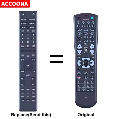 New Replacement Remote Control For ARCAM CR80 AVR200 AVR250 AVR300