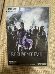 Resident evil 6 PC DVD CAPCOM 生化危機6 古堡惡靈 6 電腦