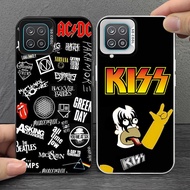 Case for Samsung Galaxy A22 F12 A12 M12 5G Soft A-63 Fashion Rock Band
