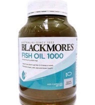 BLACKMORES 魚油丸 400粒 FISH OIL 1000mg 