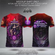 New AKP 1973 t shirt for men 53rd Anniversary T-shirt Full sublimation short-sleeved T-shirt Breatha