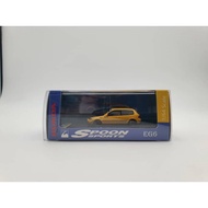YM Model Honda Civic EG6 Spoon Sports (Tags : Inno64 Tarmac Works Tomytec Mini GT Kyosho)