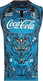 SSC Napoli Sleeveless Training Ea7 Tank Top Unisex - Adult (Pack of 3)