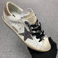 🔥新到貨🔥 Golden Goose Super-Star 皮革圓頭低幫系帶板鞋  GWF00102-F005358-82532 Size 37 38 39