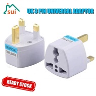 1pc Plug Adaptor UK Universal 3 Pin Multi Plug International Adapter