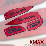 YAMAHA XMAX250 XMAX300 V1 V2 CARPET FOOT PEDAL PANEL FOOTBOARD ALLOY XMAX 250 300 ACCESSORIES COVER 