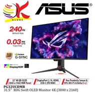 ASUS 31.5 Inch ROG Swift OLED PG32UCDMR 240Hz 4K UHD 3840x2160 0.03ms Gaming Monitor QD-OLED Panel  
