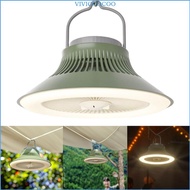 VIVI 2400mAh 5000mAh Camping Fan USB Rechargeable Desktop Portable Circulators