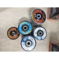 4" FLAP DISC / 4 INCH FLAP DISC 100 x 16mm GRID 60 - 400