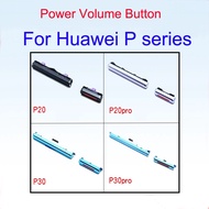 Power ON OFF Button Volume Out Side Key For Huawei P9 P10 Plus P20 P30 Pro