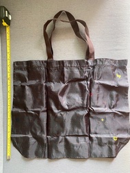(包平郵）全新 日本 Tokyo Japan Head Porter Tote Bag 橫 啡色 環保袋 全袋都有暗花HP 字