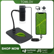 TOMLOV LED USB Digital Microscope 1000X Microscope Support Android PC Video Microscope for Skin Dete