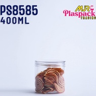 (Borong) Balang PS 85×85 (Transparent)/ Balang Biskut/ Balang Chocojar/ Balang Plastik