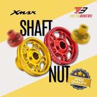 YAMAHA XMAX250 XMAX300 XMAX 250 300 SHAFT NUT CNC REAR WHEEL SWING ARM FRAME CAP AXLE NUT TAYAR DEPA