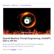 Ai Prompt Video Course- OpenAI Mastery: Prompt Engineering, ChatGPT, Dall-e, API etc | Learn AI Prom