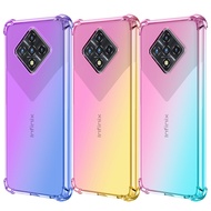 phone case For Infinix Zero 8 8i cases Colourful clear cover Gradient casing soft covers