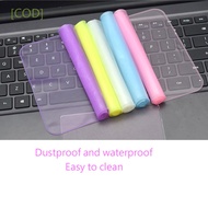 [COD] Laptop Accessories Keyboard Cover Protector Notebook Keyboard Skin Laptop Cover Waterproof 15-17 inch Dustproof 12-14 inch Soft Silicone for|Keyboard Film/Multicolor