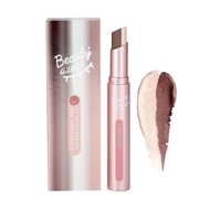 Two Tone Cream Eyeshadow Stick 2-in-1 Waterproof Long Lasting Lazy Eyeshadow (02#)
