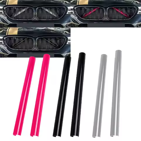 Enhance Your For BMW F30 F31 F32 For F33 F34 F35 with 2Pcs ABS Grille Trim Strips Support Grill Bar 