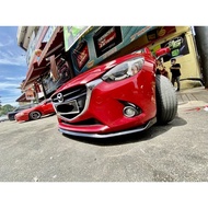 Mazda 2 M2 sedan skyactive 2012 2013 2014 2015 2016 oem bodykit body kit front side rear skirt lip d